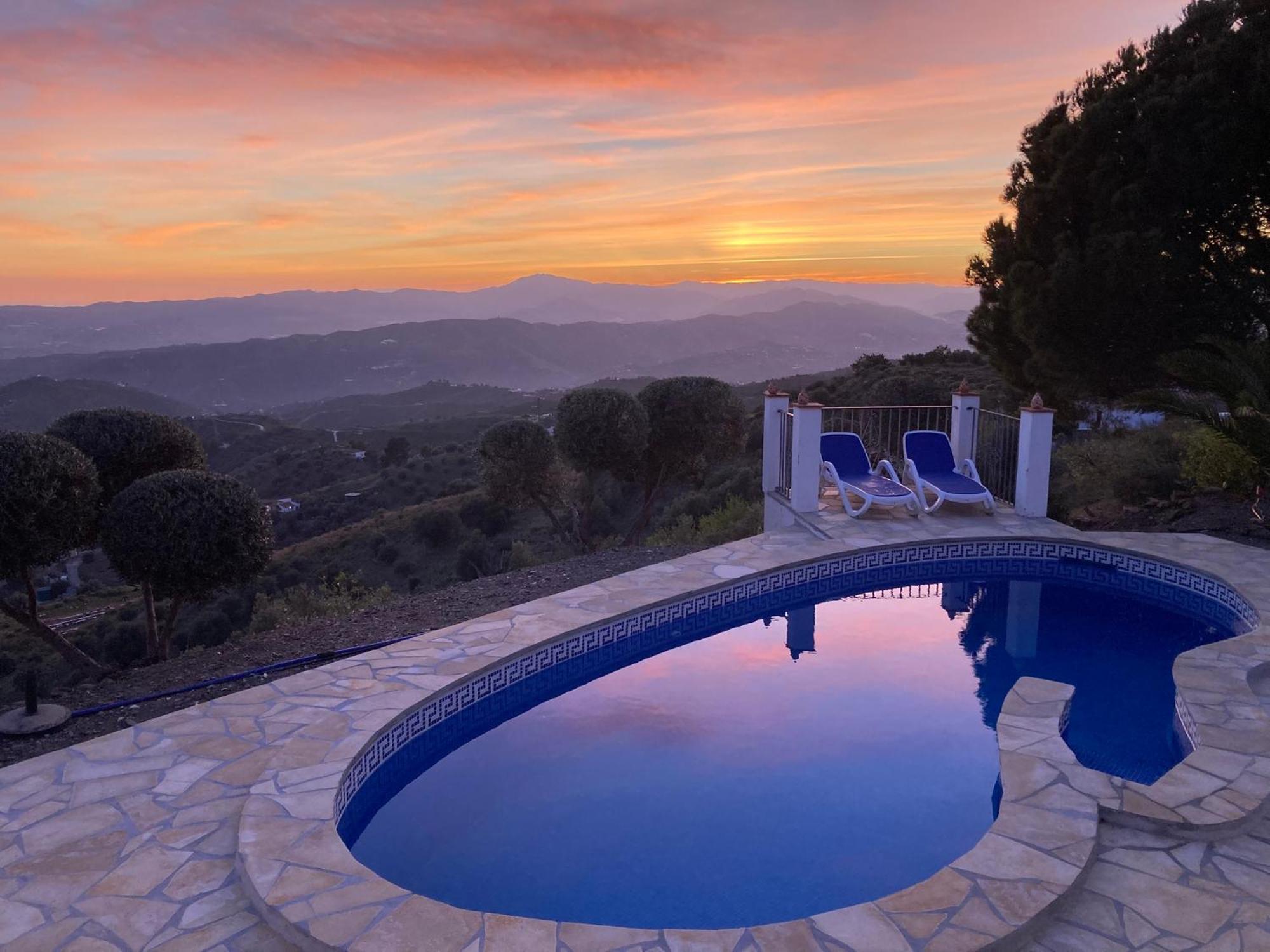 Casa Soleada Holiday Fully Private Villa Canillas de Aceituno Екстер'єр фото
